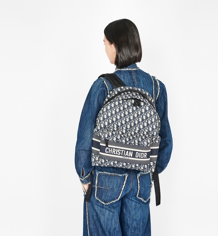 Dior Travel Backpack Blue Dior Oblique Jacquard Nice Bag #24 Dior Travel Backpack Blue Dior Oblique Jacquard Nice Bag